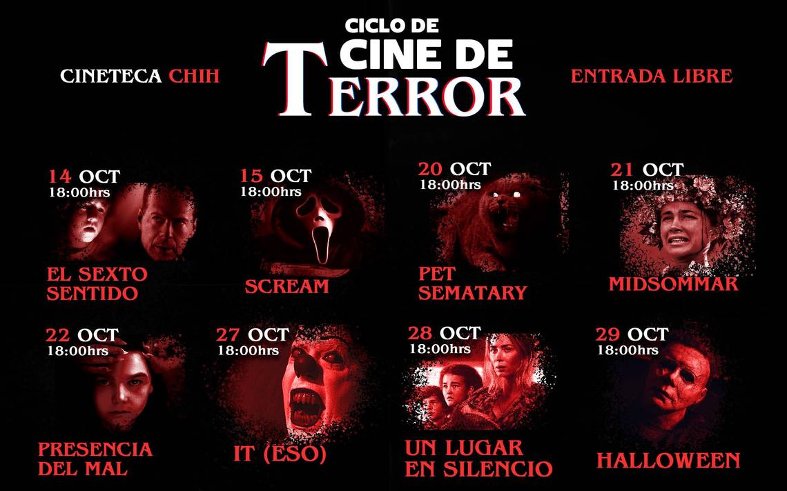 ¿muy Valiente Asiste Al Ciclo De Películas De Terror En La Cineteca Chihuahua El Heraldo Deemk 2019